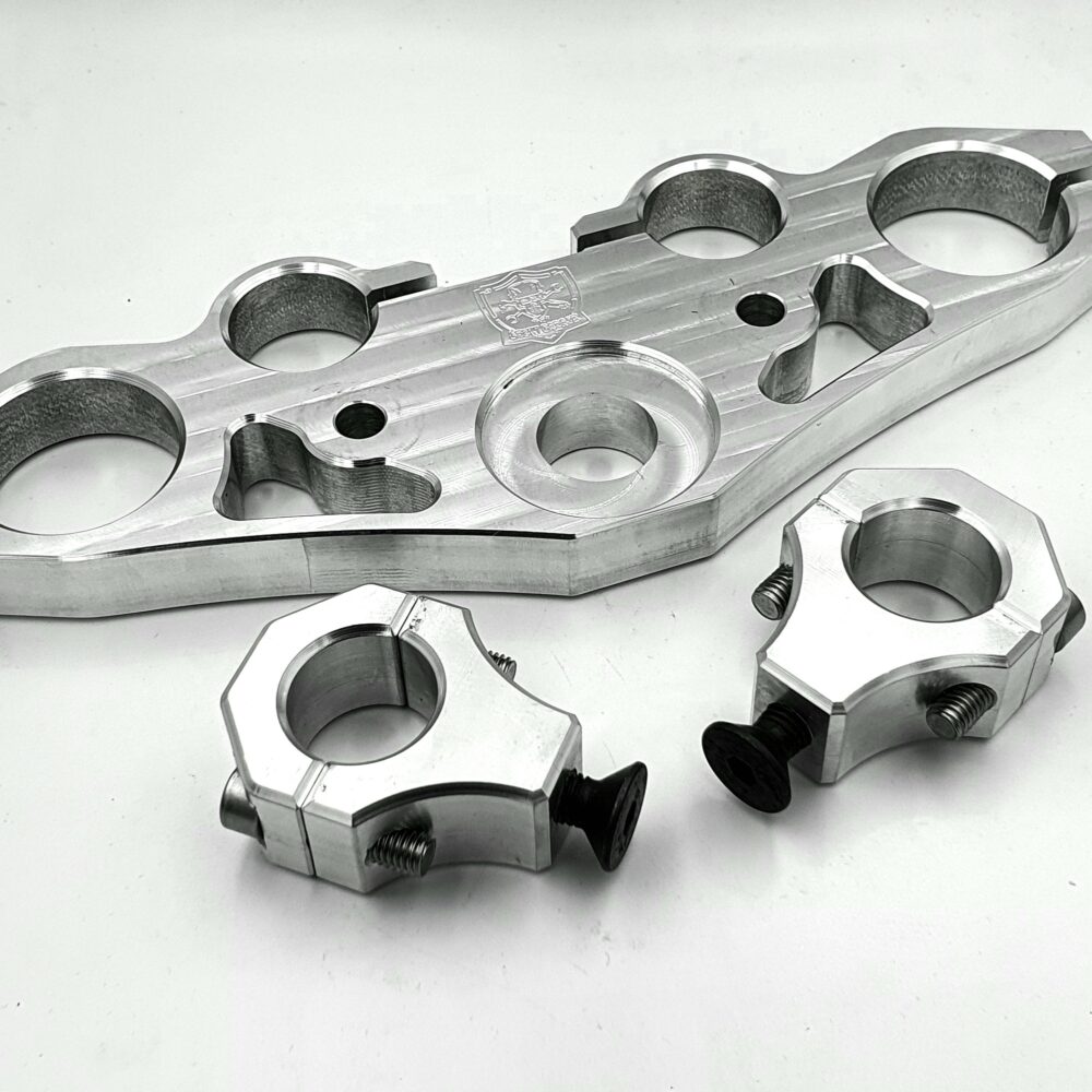 Triple Tree + Risers Kawasaki 636